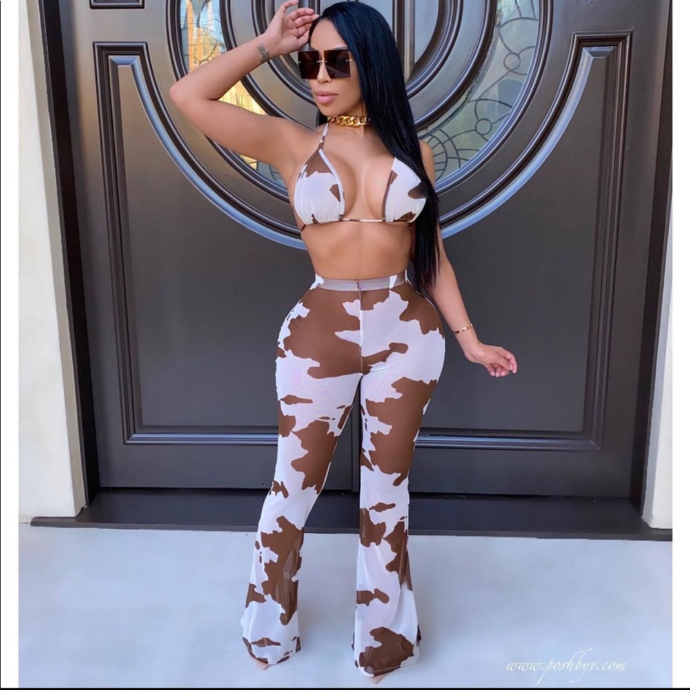 Two piece pants set (Posh by v)
